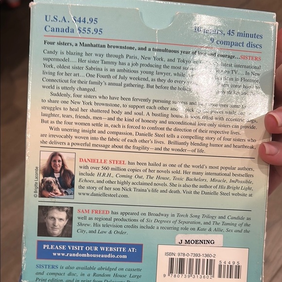 Lot of 7 Danielle Steele Audiobook CDs The Long Road Home, Toxic Bachelors - Picture 11 of 16